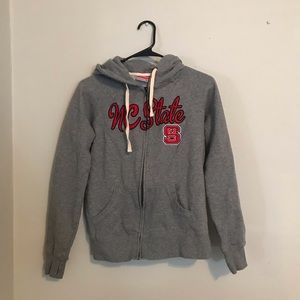 North Carolina State Zip Up Hoodie